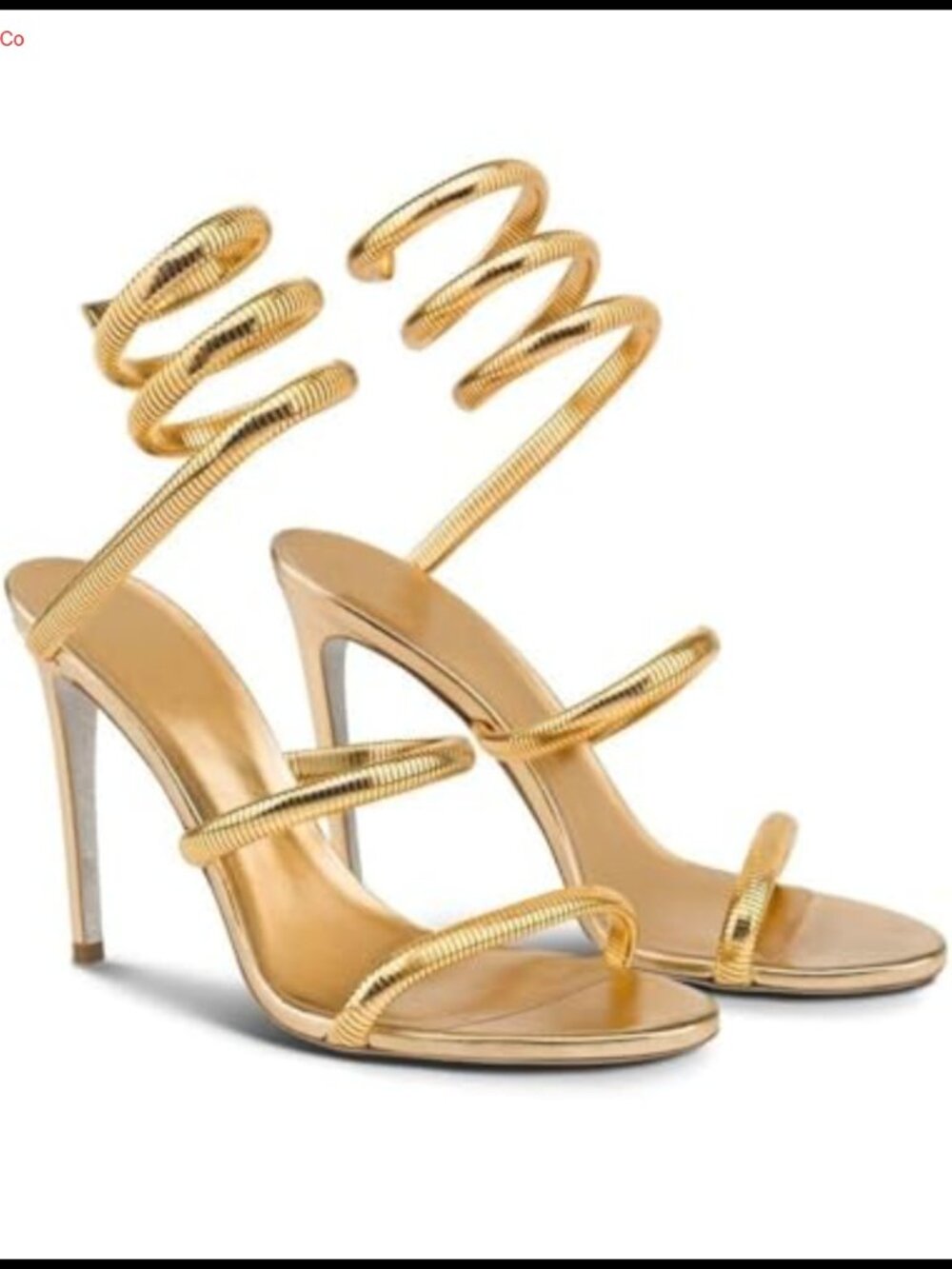 Perixir High Heels Spiral Stiletto Lace Up Sandals Dressy